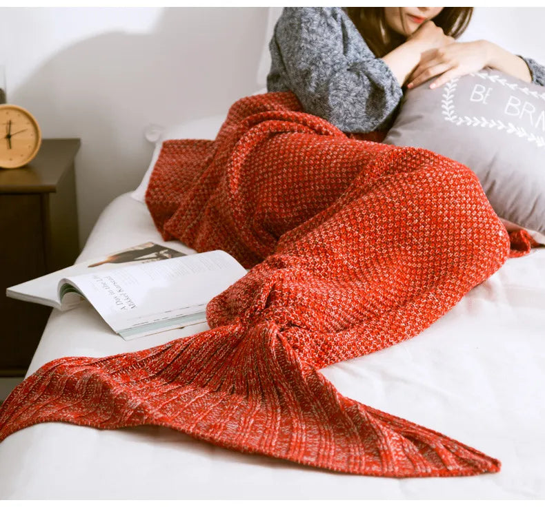 MermaidDream™ – Kuscheldecke für Kinder im Meerjungfrauen-Design