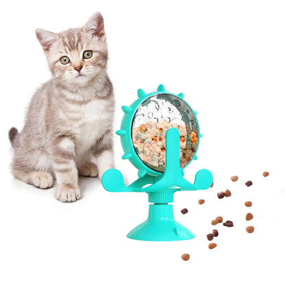 PurrPlay™ - Interaktive Katzen-Tonarm-Futterschale