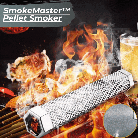 SmokeMaster™ - Edelstahl Pellet-Grillbox für rauchigen BBQ-Geschmack