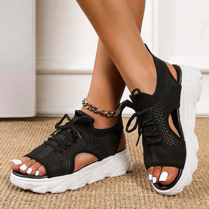 Elsinore™ | Wedge Slingback Sandalen für Frauen
