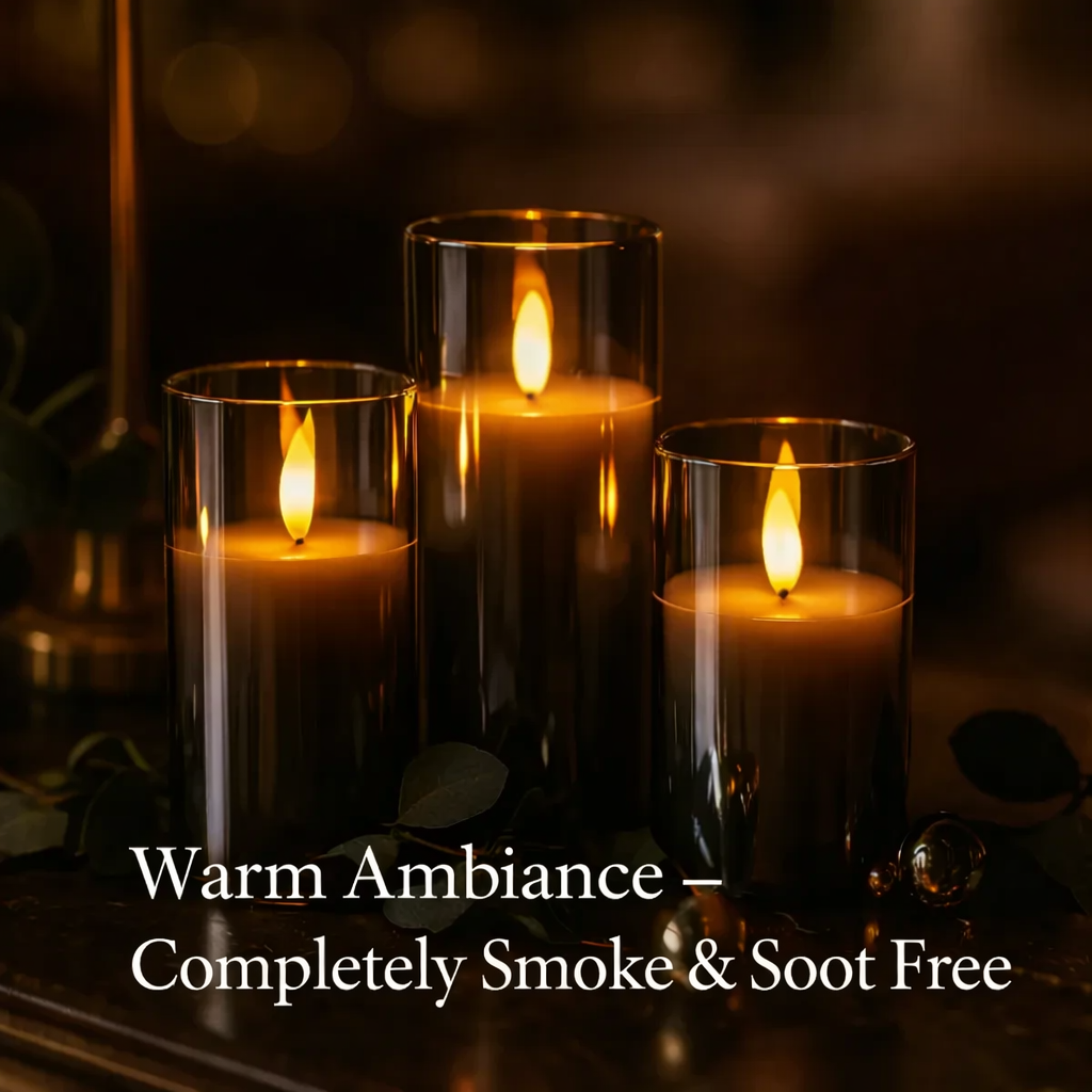 LumiCandle™ - Fernbedienbare LED-Flammenlose Kerzen