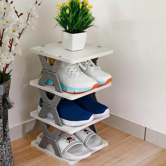 ShoeStack™ | Multi-layer stackable shoe rack 