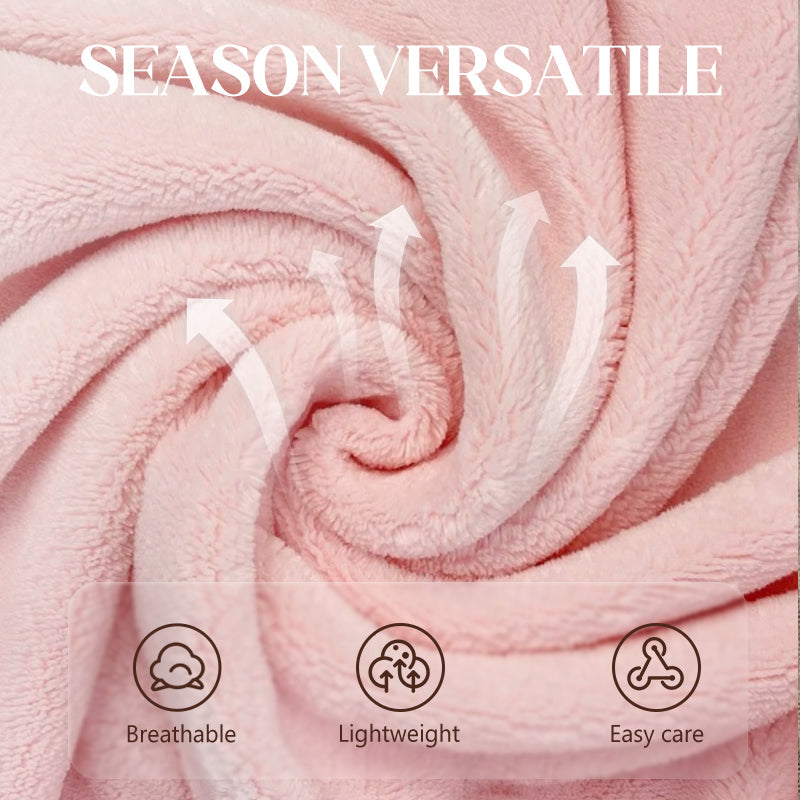 SereniWear™ - Ultraweicher Bademantel mit elegantem Rüschensaum