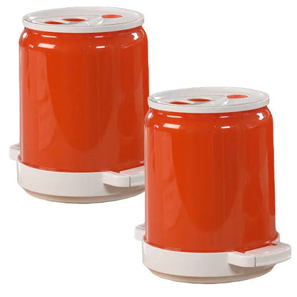 CrispEase™ - Mikrowellen-Speckkocher mit Spritzschutz & spülmaschinenfest