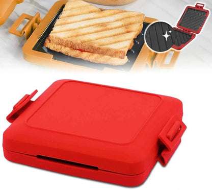 Kompakter Mikrowellen-Toastie-Sandwichmaker für schnelle Snacks
