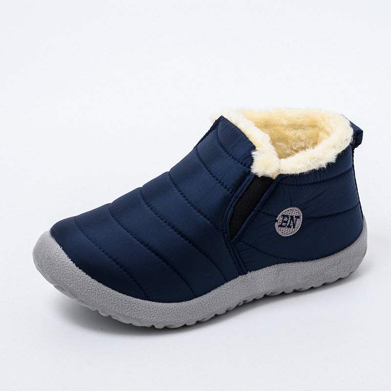 Ebeek™ Winter Weibliche Slip On Flache Freizeitschuhe Wasserdicht