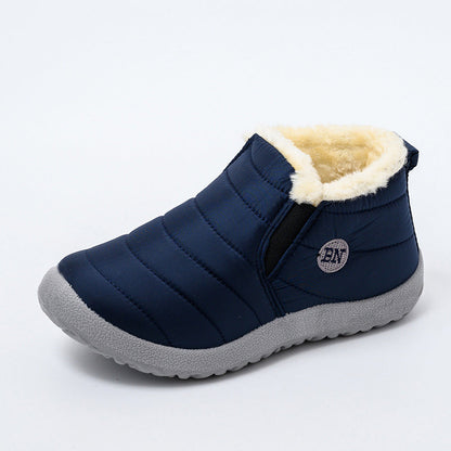 Ebeek™ Winter Weibliche Slip On Flache Freizeitschuhe Wasserdicht