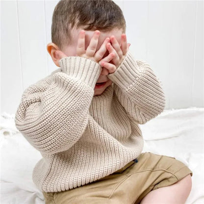 Strickly™ | Gemütlicher Gestrickter Pullover für Kinder