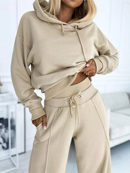 Kendra™ | Set aus Kapuzenpullover und Hose für Damen