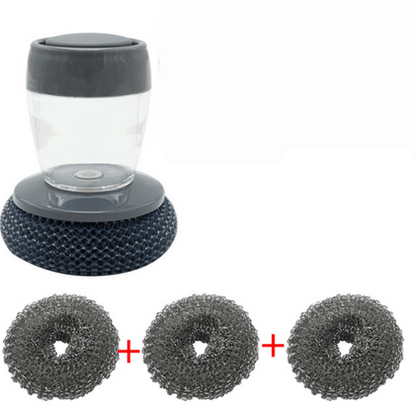 CleanerPro™ - Seifenspender-Handbürste für einfache Handreinigung