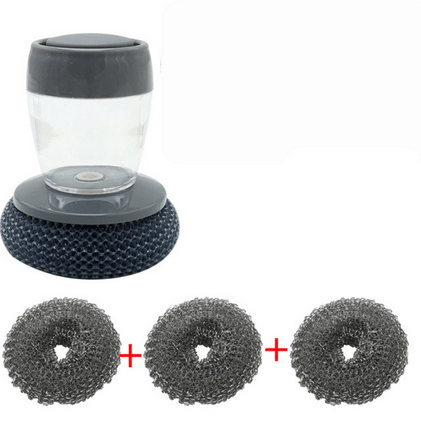 CleanerPro™ - Seifenspender-Handbürste für einfache Handreinigung