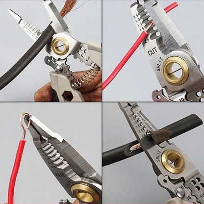 WireForge™ | Mehrzweck-Abisolierzange