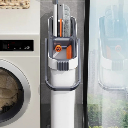 CleanPro 360° Freihändiges Mop- und Wringer-Eimer-Set