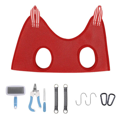 PawEase™ - Verstellbares Haustierpflege-Hängematte für stressfreie Bäder