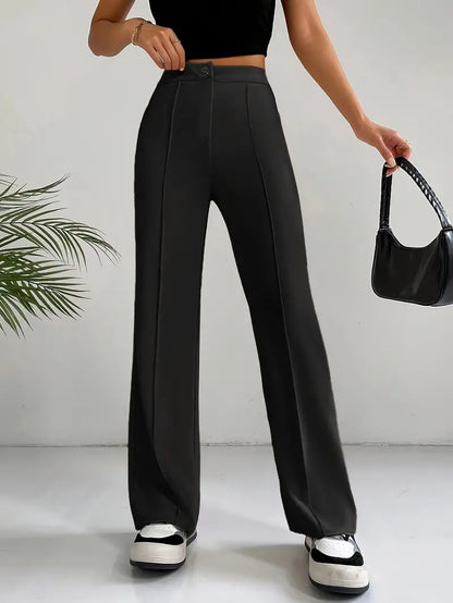 50% Rabatt | EleganzFit™ - Hochtaillierte Slim Fit Hose [Letzter Tag Rabatt]