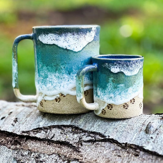 Cupshore™ | 3D gedruckt Keramik Shoreline Kaffeebecher