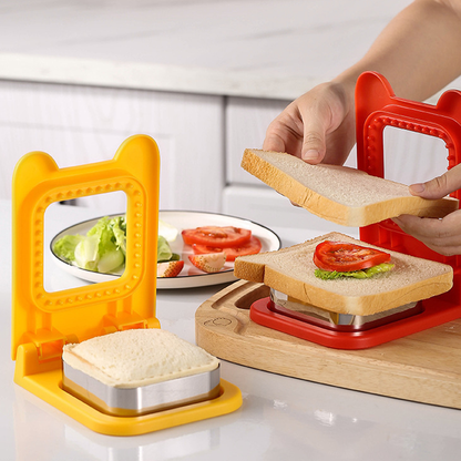 LunchMate™ - Krustenloser Sandwich-Schneider & -Press für Kindersnacks