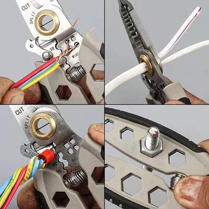 WireForge™ | Mehrzweck-Abisolierzange