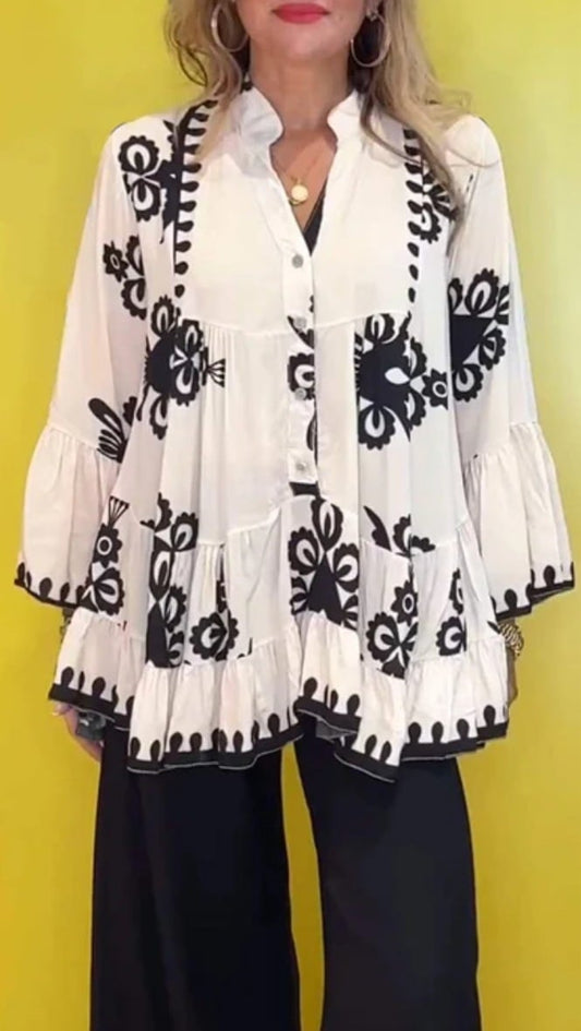 Lunavera™ | Boho-Rüschen-Top