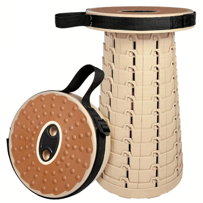 FoldAway™ - 12-fach verstellbarer Klapphocker mit gepolsterter Sitzfläche