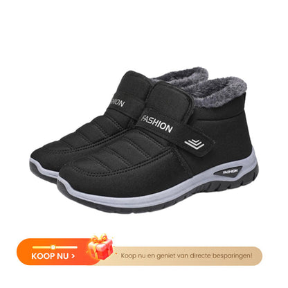 Bequeme wasserdichte Winter-Wanderschuhe zum Hineinschlüpfen