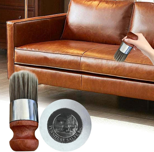 WiseShine™ - Bürste für die Ledermöbelpflege
