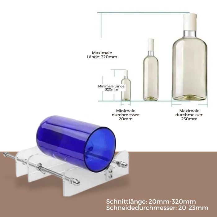 FlascheCut™ - DIY Werkzeuge für kreative Handarbeiten