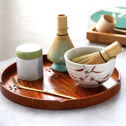 Keramik Matcha Teeset für traditionelle Zen-Rituale