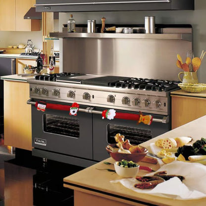 FrostyGrips™ - Weihnachtliche Schneemann-Türgriffabdeckungen