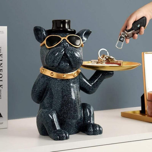 Moderner Samt-Schreibtischorganizer für stilvolle Aufbewahrung