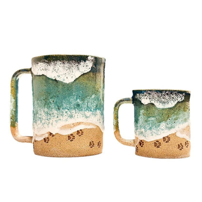 Cupshore™ | 3D gedruckt Keramik Shoreline Kaffeebecher