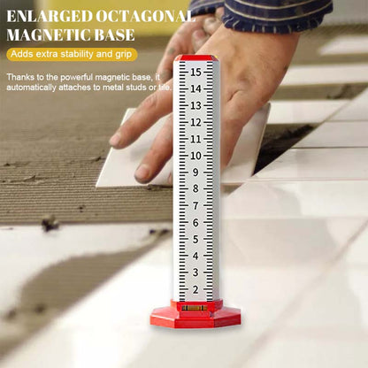 Peilglas Höhenmarkierungslineal