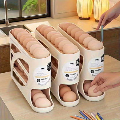 EggTower™ - Platzsparendes Eierregal für den Kühlschrank