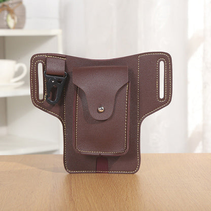 VersaBag™ | Multifunktionale Handy-Gürteltasche aus Leder