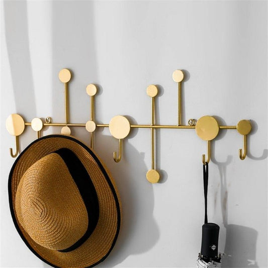 Minimalistische moderne Wandhaken für stilvolle Heimorganisation