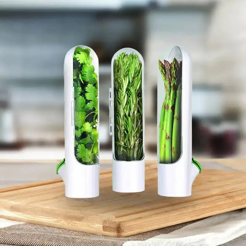 HerbPod™ | Frischhaltebehälter für Gemüse und Kräuter