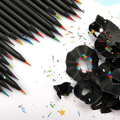 ColorWhirl™ – Regenbogen-Buntstift mit 7 Farben