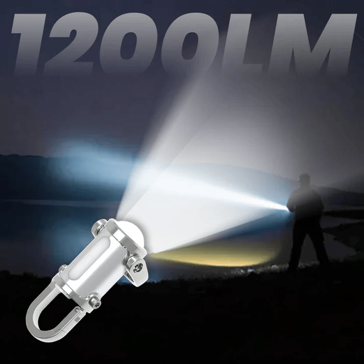 LumiCore™ - Ultrahelle wasserdichte Mini-Schlüsselanhänger-Taschenlampe