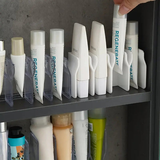 Platzsparendes Badezimmer-Organizer-Set für ein ordentliches Zuhause