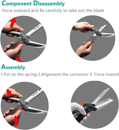 SlicePro™ - Multifunktionale Küchenschere für Kochen und Vorbereitung