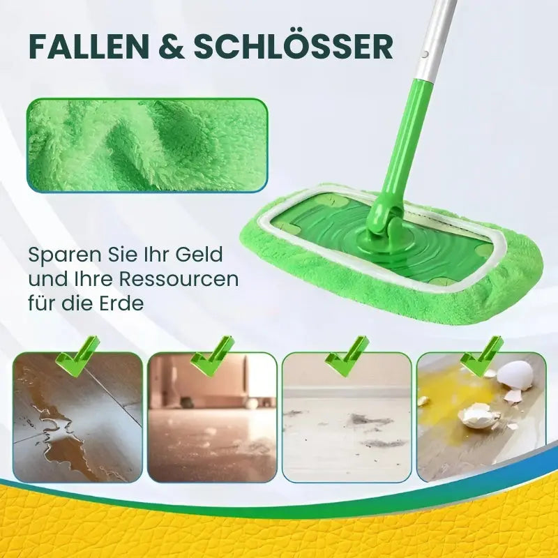 CleanEase™ - Wiederverwendbare Mop-Pads für Swiffer Sweeper