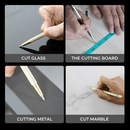 InkGlide™ - Glas-Marker mit Metallspitze