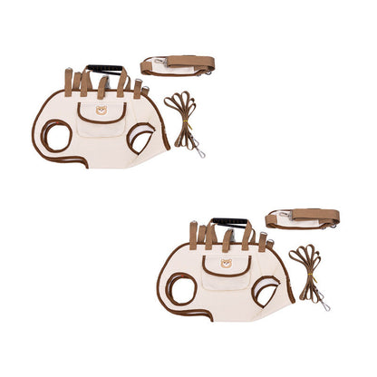 PawPal™ - Atmungsaktiver Tragbarer Haustier-Rucksack für Einfaches Reisen