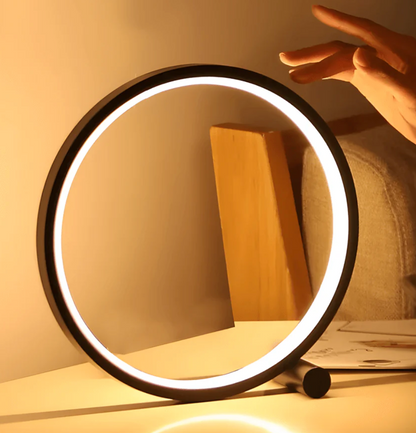 LumaGlow - Minimalistische LED-Tischlampe mit Touch-Bedienung