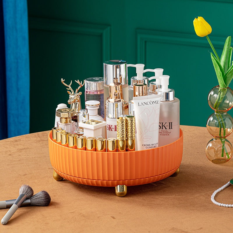 SpinEase™ - Drehbarer Kosmetik- und Küchenaufbewahrungs-Drehteller Organizer