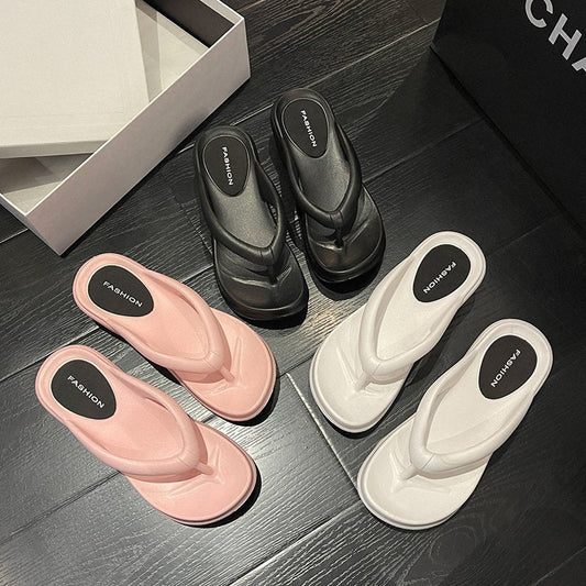 NEW KEIL™ | Wedge Flip-Flops with Thick Bottom