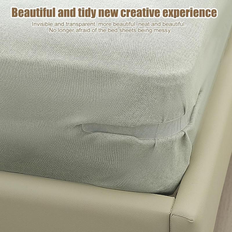 Rutschfeste Bettlakenhalter für sicheres Bettzeug