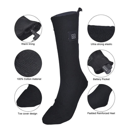 ThermaStep™ - USB Wiederaufladbare Elektrisch Beheizte Socken für den Außenbereich