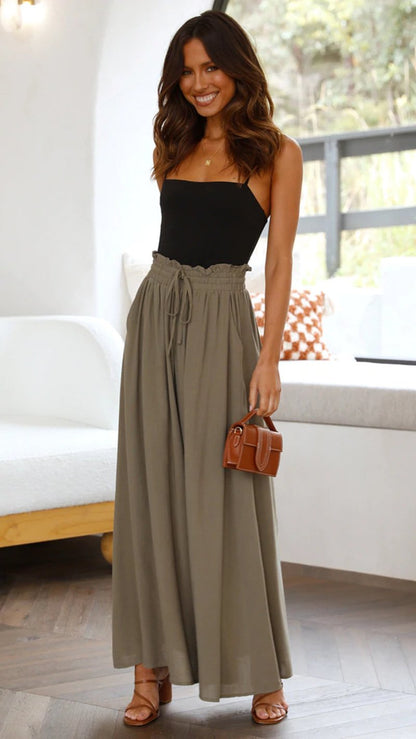 Wide Style™ | Damen Freizeithosen mit weitem Bein