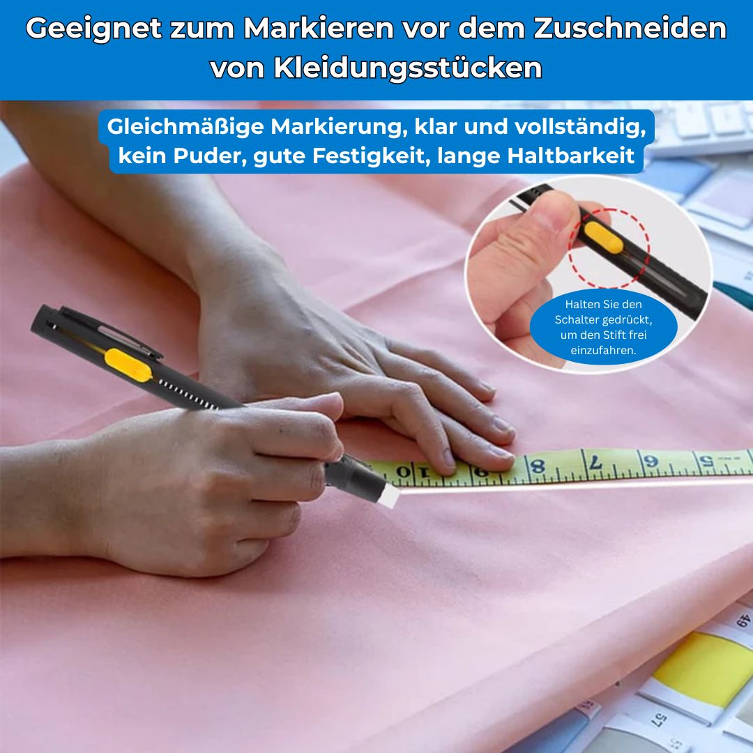MarkMaster™ - Wärmeaktivierter verschwindender Stoffmarker